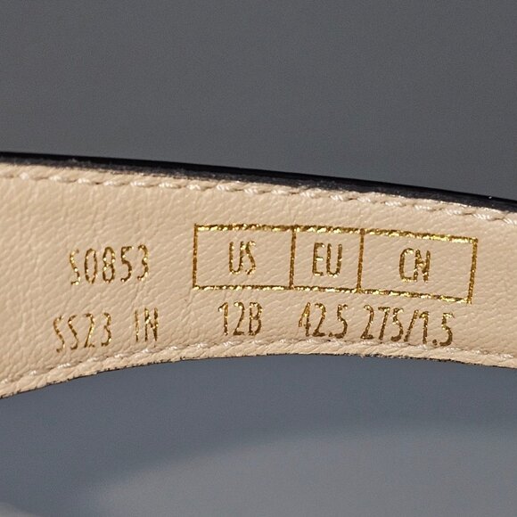 Stuart Weitzman Black Patent Leather Wedge Sandals - Picture 11 of 12